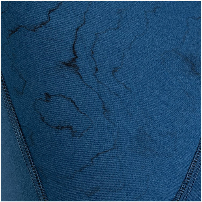 2024 Gul Mujer Response Echo 3/2mm Chest Zip Neopreno RE1328 - Blue / Marble